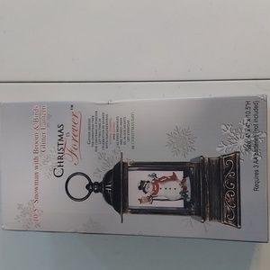 Christmas Lantern snow globe